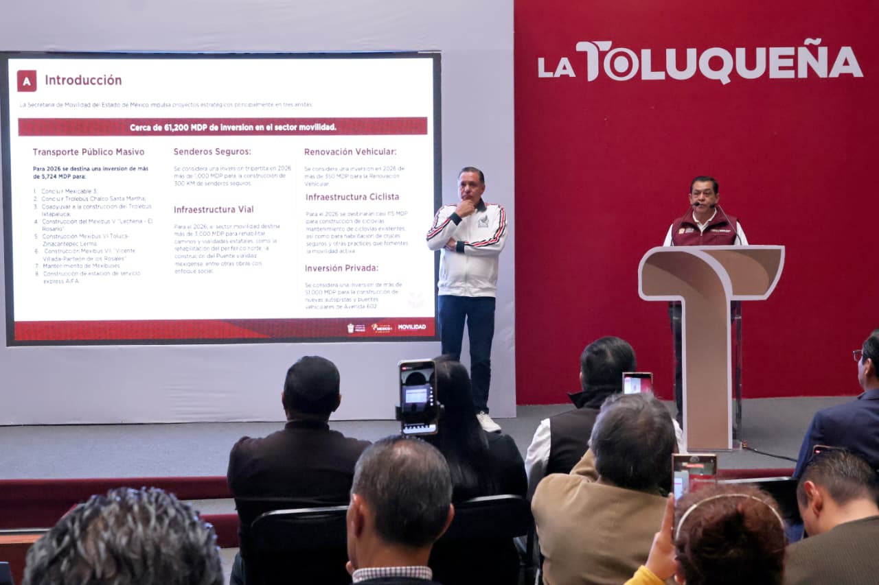 Anuncian nuevas obras viales para fortalecer la movilidad en Toluca ...